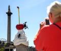 Is that a giant ice cream in the middle of London?