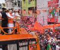 BJP makes electoral inroads in Hyderabad with a 'saffron strike'