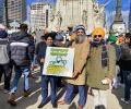 Sikh-Americans hold protest in US against India's farm laws