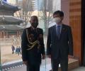 Army chief begins rare visit to South Korea