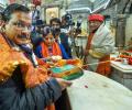 Delhi BJP chief alleges Kejriwal defiled Hanuman idol