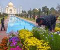 Taj Mahal gets a makeover before Trumps visit Agra