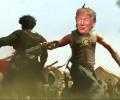 SEE: Trump becomes 'Baahubali' ahead of India visit