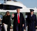 Trump leaves for maiden India visit, calls Modi a 'friend'