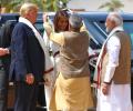 What Trump wrote in book at Sabarmati Ashram