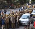 Uneasy calm in JNU, women students leave campus