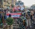 'Bharat Bandh' draws mixed response; violence in Bengal