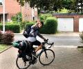 From Scotland to Greece... Student biked for 48 days to make it back home