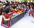 PHOTOS: India bids tearful adieu to Ladakh martyrs