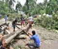 Protests in Kolkata over restoration of power, water supply