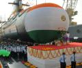 Navy's 5th Scorpene-class submarine Vagir launched