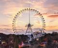 Japanese theme park lets you work from a Ferris wheel