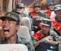 Video shows Chinese soldiers crying as they allegedly head to Sino-India border