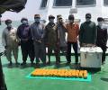 Boat with 8 Pakistanis, 30 kg heroin caught off Gujarat coast