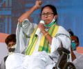 Mamata seen shaking injured leg in video sparks war of words