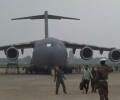 IAF plane with 168 on board lands at Hindon air base