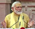 Whenever Aurangzeb attacks, Shivaji rises: Modi in Varanasi