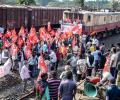 Farmers stage nationwide 'rail roko'; railways says not much impact