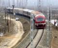 Train services resume in Kashmir after 11 months