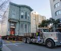 139-yr-old house rolls through San Francisco to new address