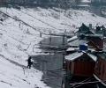 Snowfall in Kashmir Valley, road, air links snapped