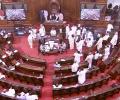 Opposition protests on snooping, other issues rock Rajya Sabha