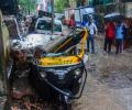 Heavy rains in Thane cause landslides, wall collapse