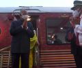 President's train ride moment of pride for rail employees