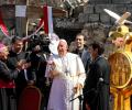 On the ruins of Mosul, Pope says hope more powerful than hatred