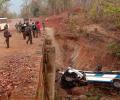 5 cops killed as Naxals blow up bus in Chhattisgarh