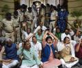 Day after crackdown, Oppn MLAs hold parallel assembly in Bihar