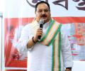 Cong creating false panic in fight against Covid: Nadda to Sonia