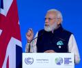 India's carbon emissions to be net zero by 2070: Modi at COP26