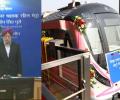 Driverless train operations flagged off on Delhi Metro's Pink Line