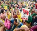 Thousands of farmers converge at protest sites to mark 1 yr of stir