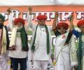 Kisan mahapanchayat calls for BJP's defeat in polls