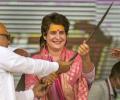 Only BJP leaders, their 'billionaire friends' safe in India: Priyanka