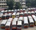 Maha bandh: Stone pelting on BEST buses affects services