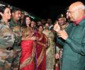 Prez breaks tradition to spend Dussehra with troops