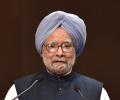 Cong slams Mandaviya for visiting Manmohan Singh with photographer