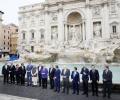 Modi, G20 leaders visit iconic Trevi Fountain in Rome