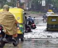 Rains lead to waterlogging in Delhi areas, traffic affected