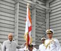 Naval Aviation Receives President's Colour