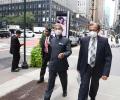 Jaishankar Takes A Walk in Manhattan