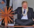 What did Boris Johnson do in Gujarat?