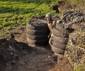 Ukrainian Soldiers Strip Russian Vehicles