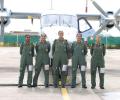 Navy's 5 women aircrew conducts surveillance over Arabian Sea, creates history