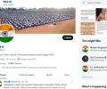 RSS changes profile pictures of its social media accounts to National Flag