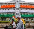 Har Ghar Tiranga! People hoist flags on their homes