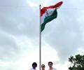 Shah Rukh, Gauri, Sons Hoist Tricolour